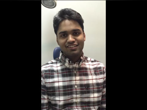 A parent from the Yadalla family sharing their myopia care experience
